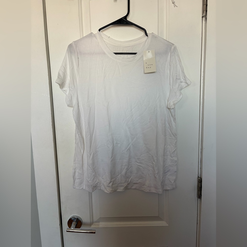 Target Women's White Short Sleeve Tee